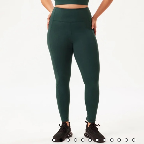 Girlfriend collective moss compressive pocket legging - Picture 1 of 4